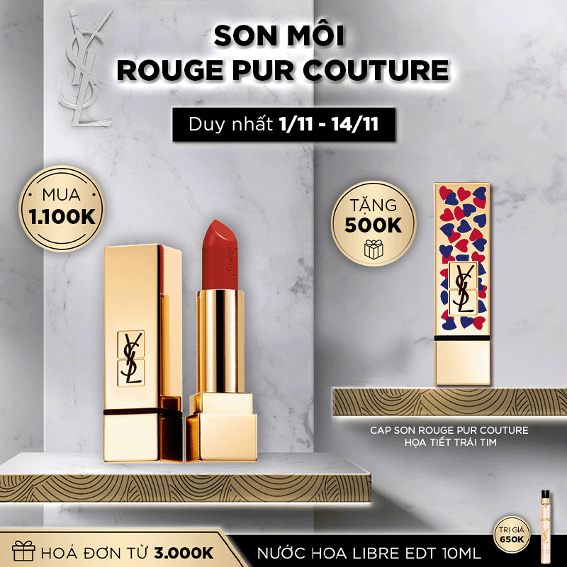 [NOV] Son môi Rouge Pur Couture