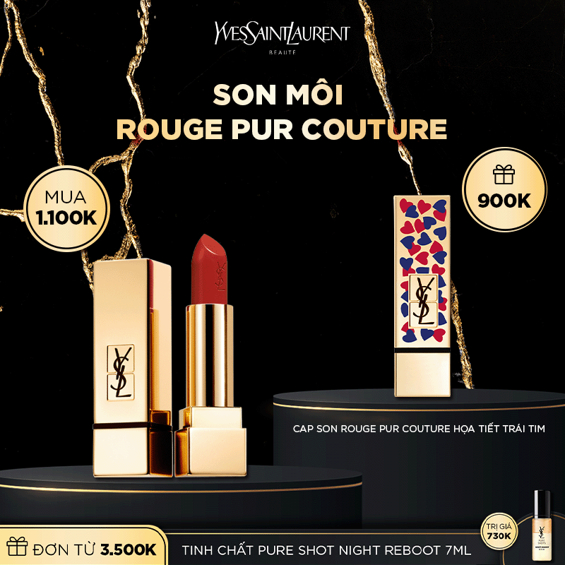 [OCT] Son môi Rouge Pur Couture