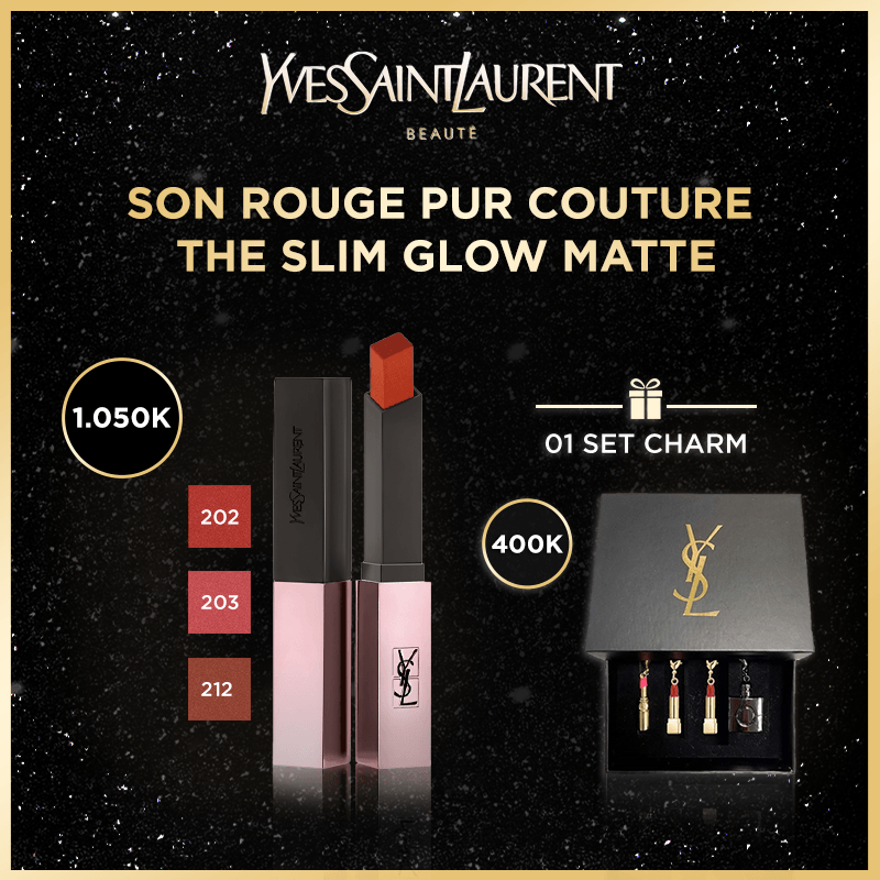 [HANNAH DEAL] - SON ROUGE PUR COUTURE THE SLIM GLOW MATTE