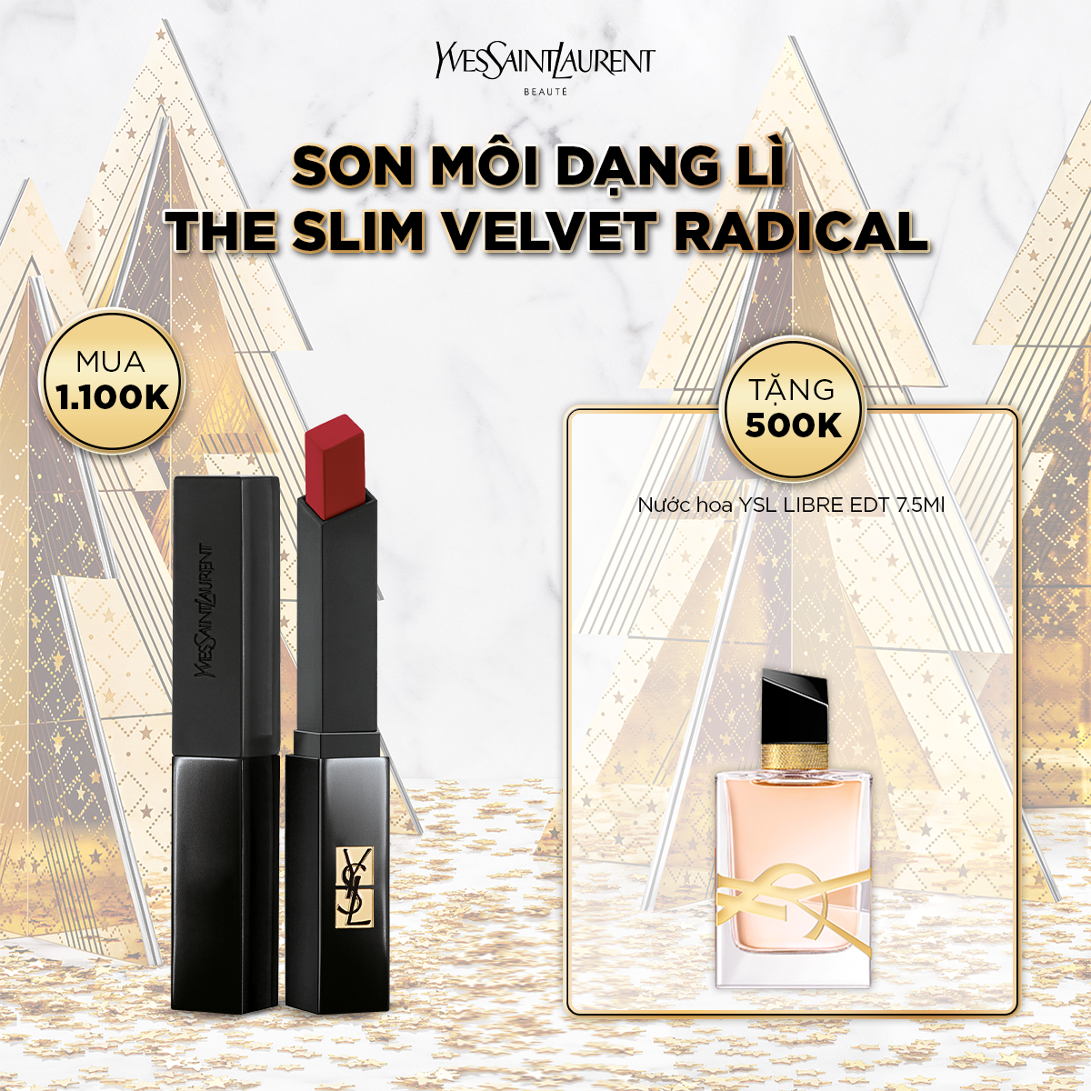 [HP] Son môi Rouge Pur Couture The Slim Velvet Radical