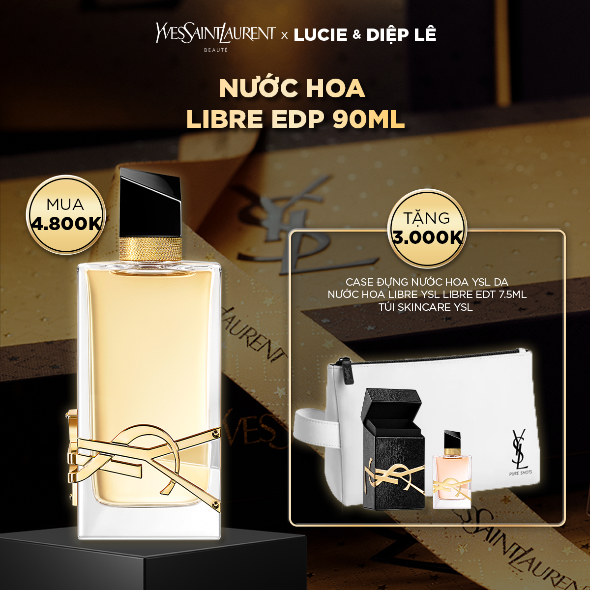 [DLxLC] Nước hoa Libre EDP 90ml