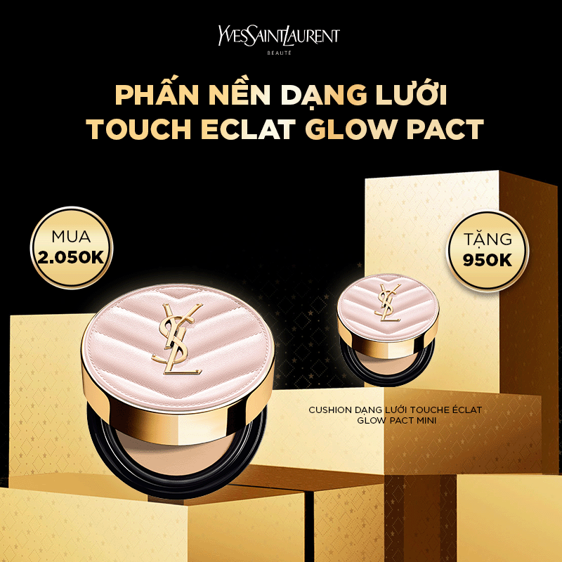 [BLF] Cushion dạng lưới Touche Éclat Glow Pact