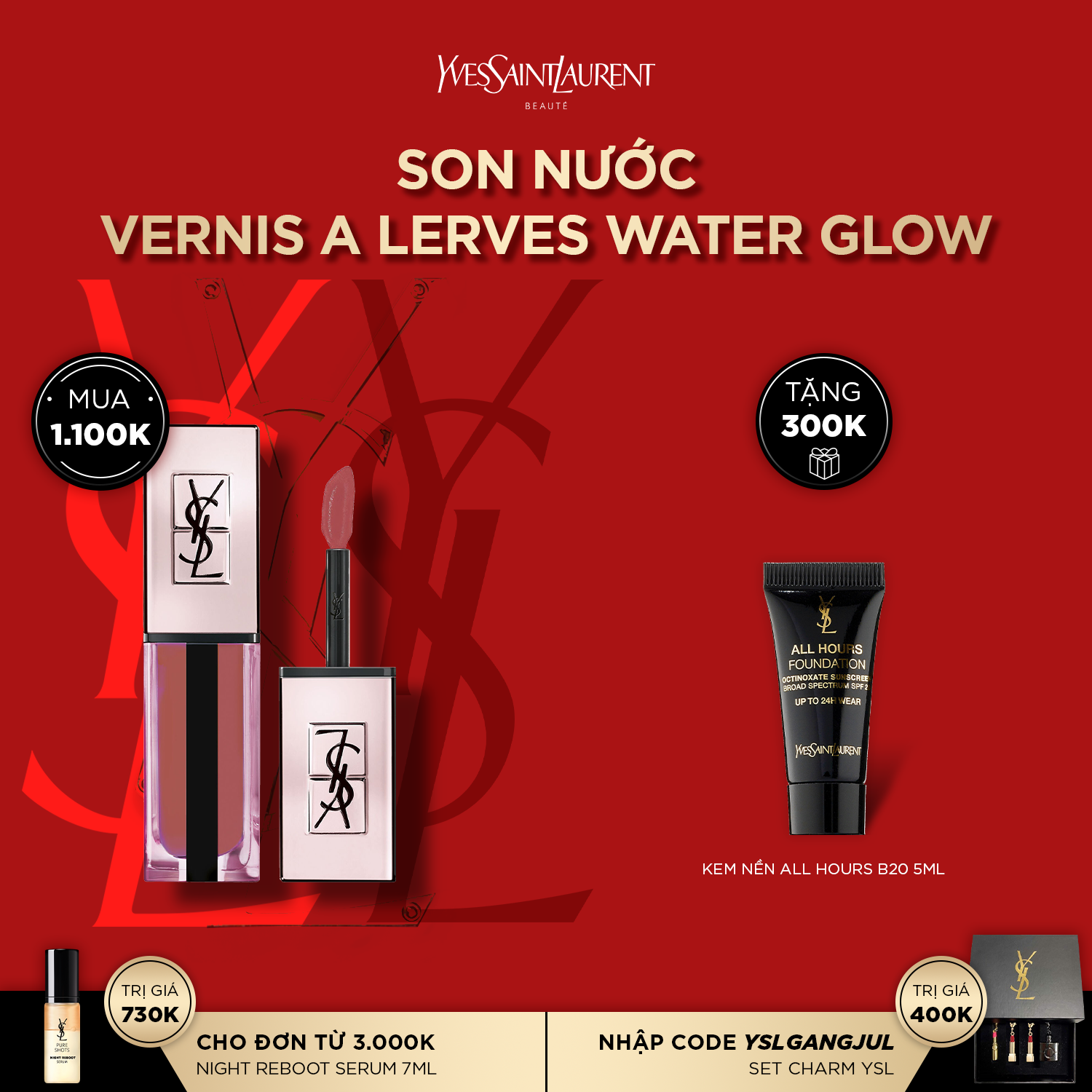 [LIPS] Son nước Vernis a Lerves Water Glow
