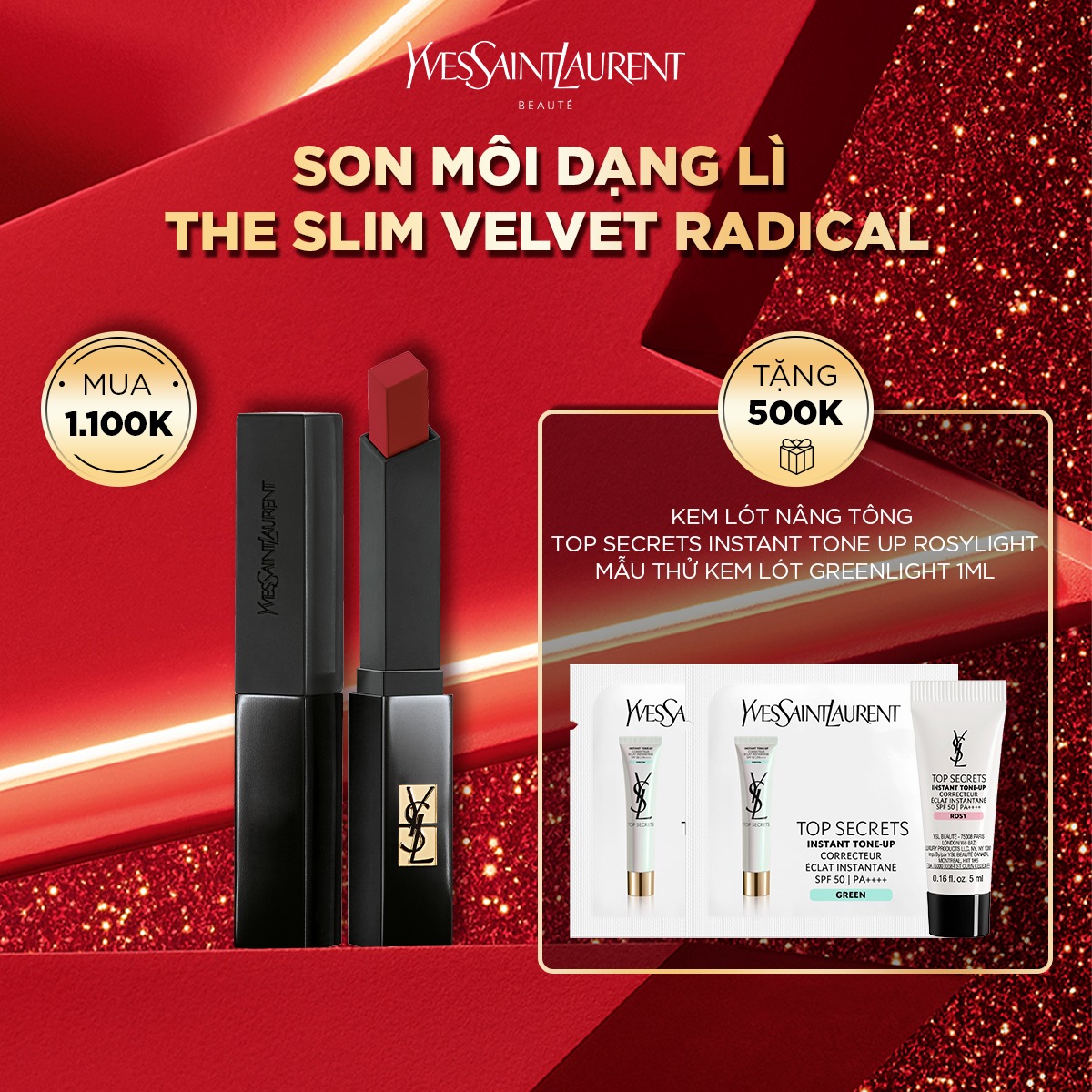 [NY] Son môi Rouge Pur Couture The Slim Velvet Radical