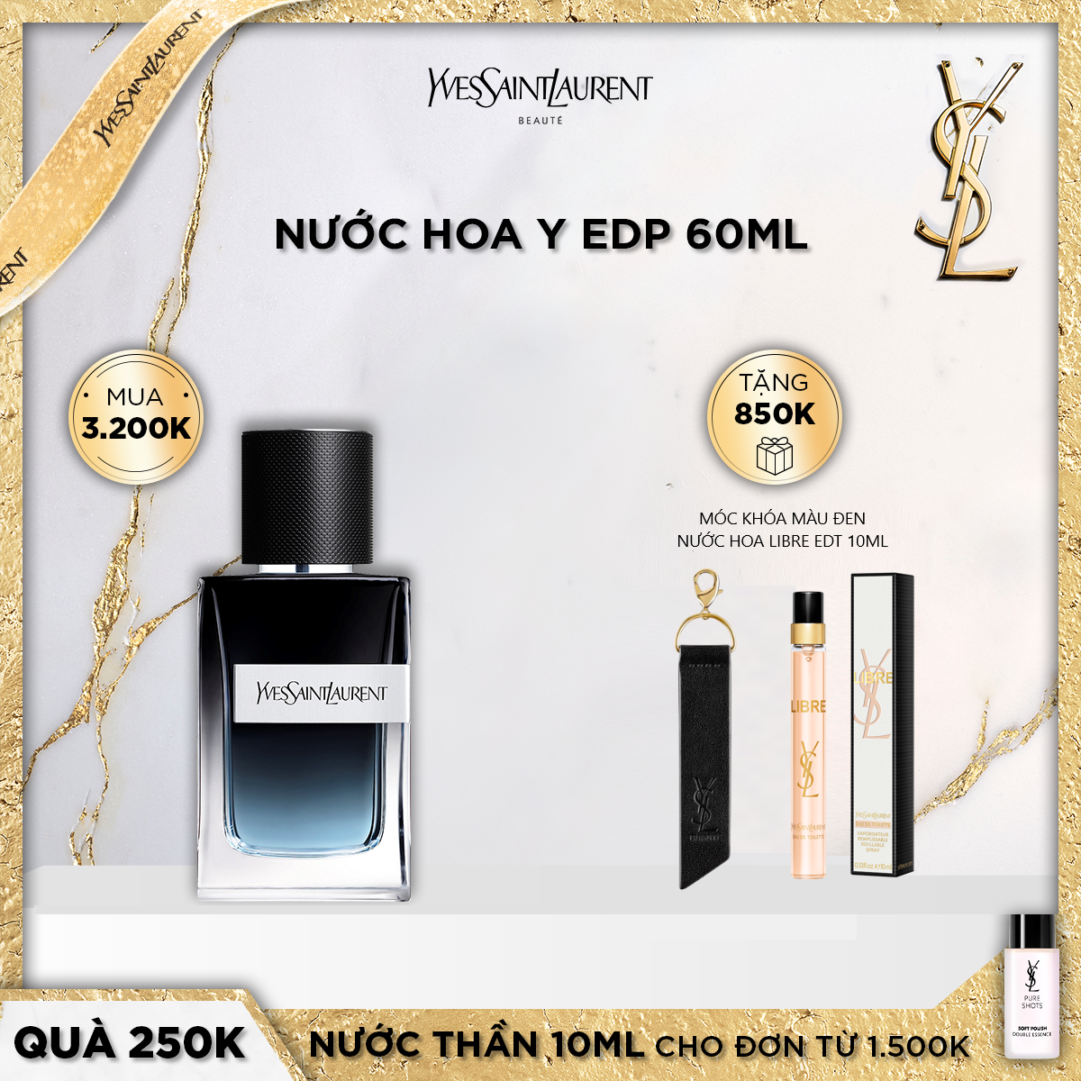 Set Nước hoa Y EDP 60ml