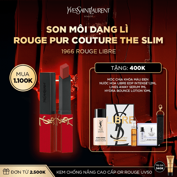 [PRO] Son thỏi dạng lì Rouge Pur Couture The Slim phiên bản giới hạn