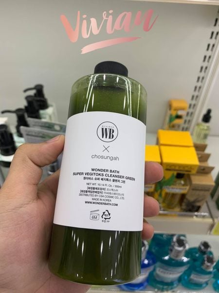 sửa rửa mặt rau củ super vegitoks cleanser