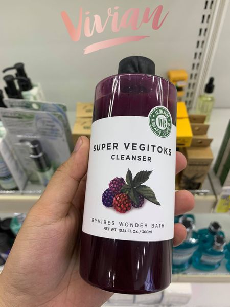sửa rửa mặt rau củ super vegitoks cleanser