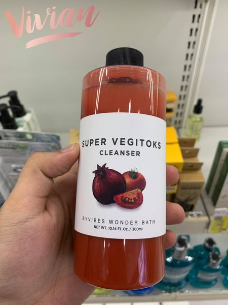 sửa rửa mặt rau củ super vegitoks cleanser