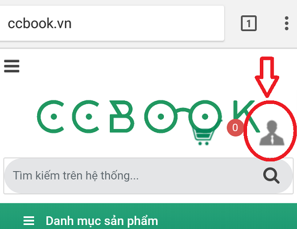 Hướng dẫn đăng ký tài khoản CCBook miễn phí bằng điện thoại