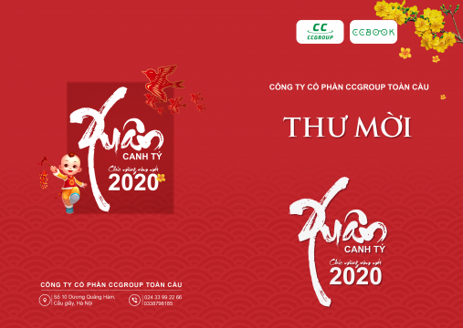 Đại tiệc chào xuân Canh Tý 2024 - CCBOOK:
Đầu năm Canh Tý 2024, CCBOOK tổ chức đại tiệc chào xuân tại Hà Nội với nhiều hoạt động không thể bỏ lỡ. Bên cạnh các trò chơi văn nghệ, bạn còn được tận hưởng một không gian ẩm thực đặc sắc với các món ăn ngon như nem nướng, chả giò, bánh giò, chè... Hơn nữa, CCBOOK còn dành tặng cho khách hàng những phần quà thú vị và hấp dẫn trong đêm tiệc đáng nhớ này. Hãy sớm booking vé để tham gia ngay nhé!