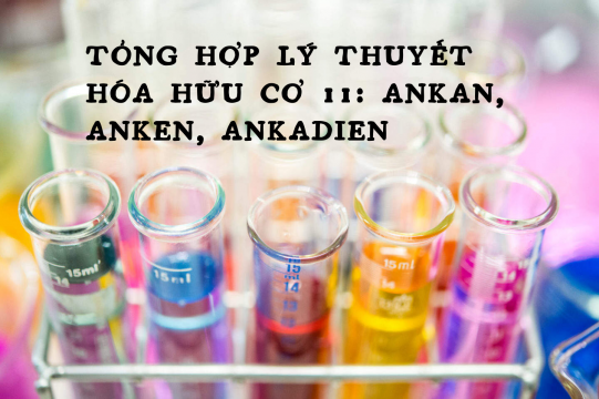 Tổng hợp lý thuyết Hóa hữu cơ: ankadien, anken và ankan hóa 11