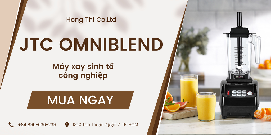 Những lỗi sai thường mắc phải khi sử dụng máy xay sinh tố JTC Omniblend