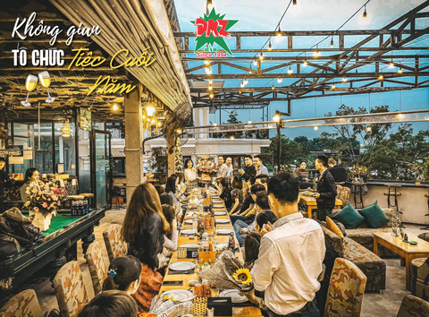 Không gian đặt tiệc cuối năm với nhiều gói ưu đãi hấp dẫn chỉ có tại DMZ