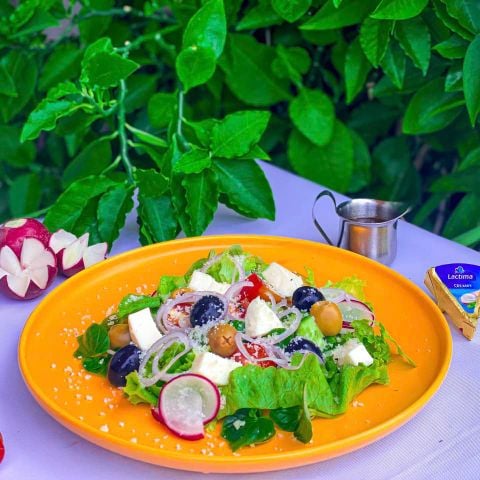 GREEK SALAD FOR GREEN DAY