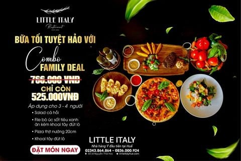 BỮA TỐI TUYỆT HẢO, TIẾT KIỆM ĐẾN 250.000Đ!