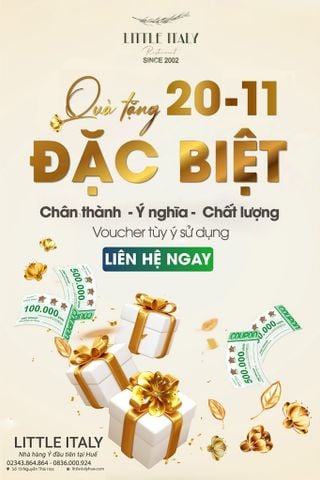 20 - 11 COUPON CHÂN TÌNH