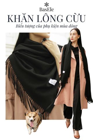 KHĂN LÔNG CỪU - BIỂU TƯỢNG CỦA PHỤ KIỆN MÙA ĐÔNG