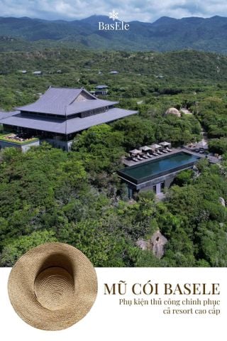 MŨ CÓI BASELE - PHỤ KIỆN THỦ CÔNG CHINH PHỤC RESORT CAO CẤP
