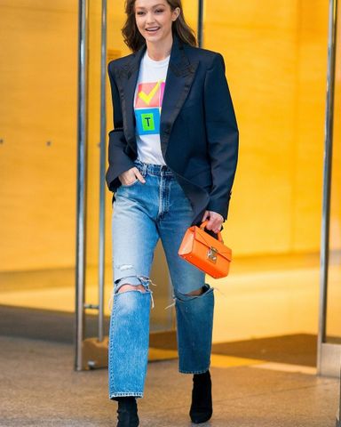 Tổng hợp bí quyết “hack dáng” cùng quần jeans ống rộng