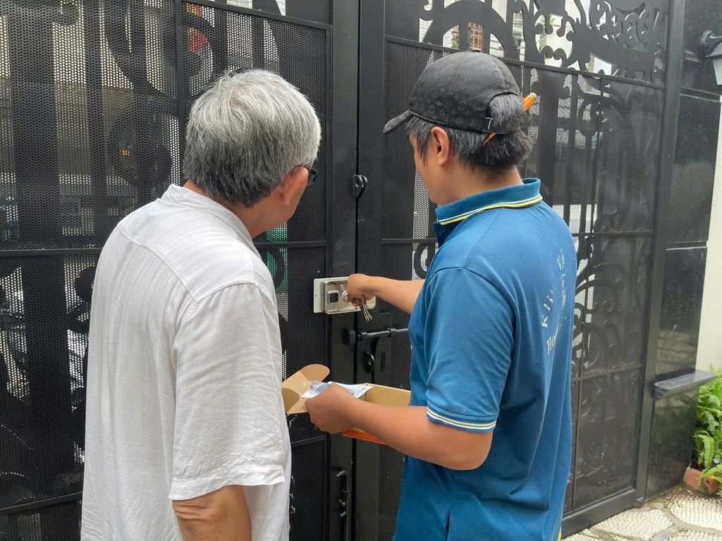 HomeProSec – Đơn vị cung cấp và lắp đặt khóa cổng vân tay cho nhà trọ uy tín tại TP.HCM