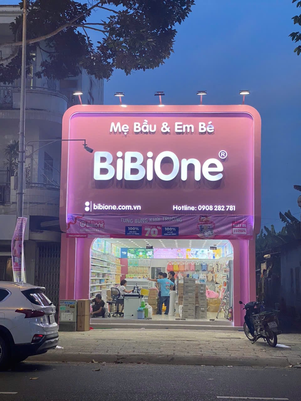 Khai Trương Cửa Hàng Mẹ Bầu và Em Bé Bibione - Chi Nhánh Bà Rịa