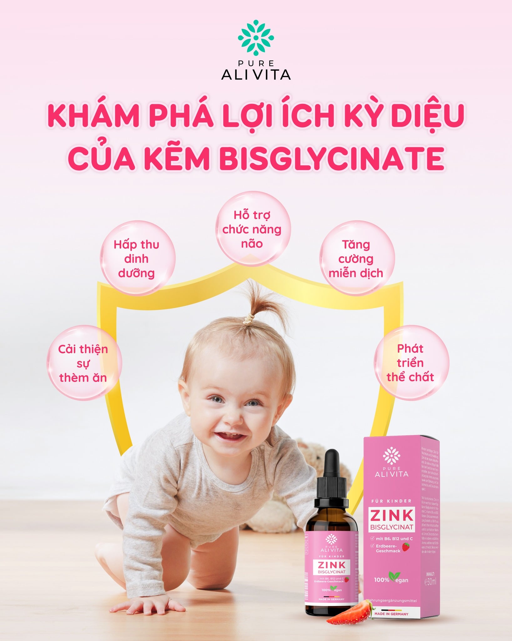 Lợi Ích Của Kẽm Hữu Cơ Bisglycinate