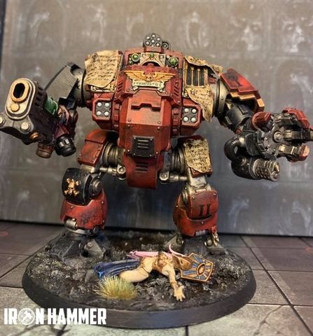Iron Hammer Showroom !!! - Redemptor Dreadnought - Homebrew Chapter - by Nimmo the brown