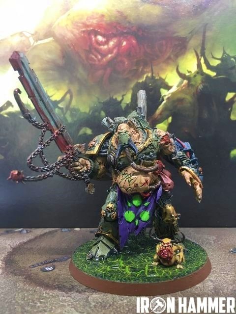 Iron Hammer Showroom !!! - Daemon Prince of Nurgle - by Mr. Olivera