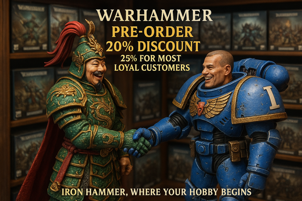 Ưu đãi đặc biệt cho khách hàng Warhammer!