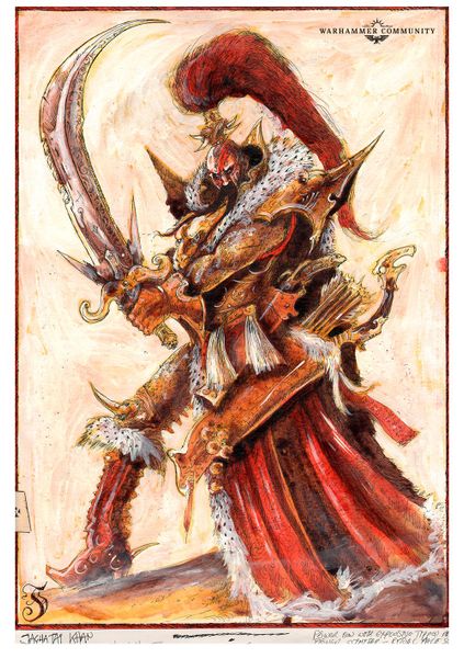 Jaghatai Khan - từ lore bước lên bàn đấu