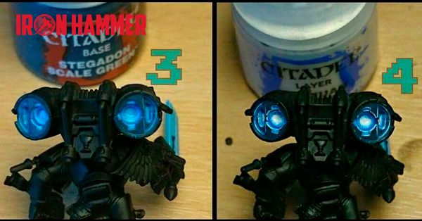 [Model Painting] Cách làm hiệu ứng ống xả Jump Pack
