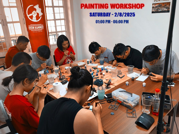 Painting Workshop Thứ bảy 2 tháng 8