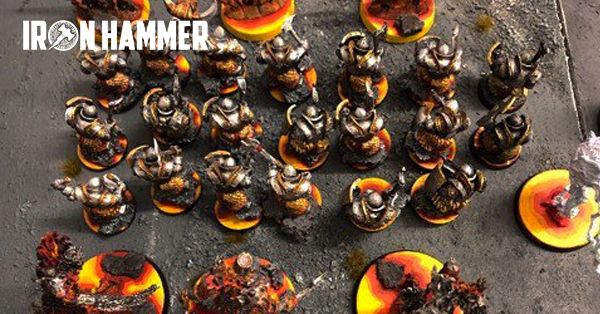 [Model Painting] Cách sơn base ‘dung nham’ cho mô hình