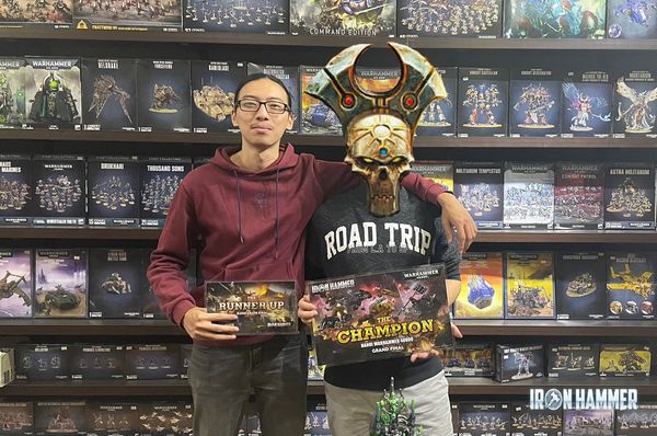 Nhà vô địchh và Á quân giải Hanoi Grand Final 40K tournament tại Iron Hammer
