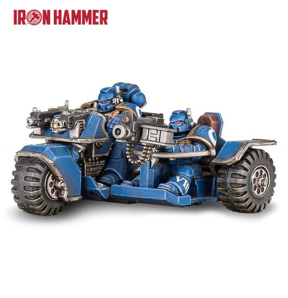 Attack Bike Squad của Space Marines trong Warhammer 40K