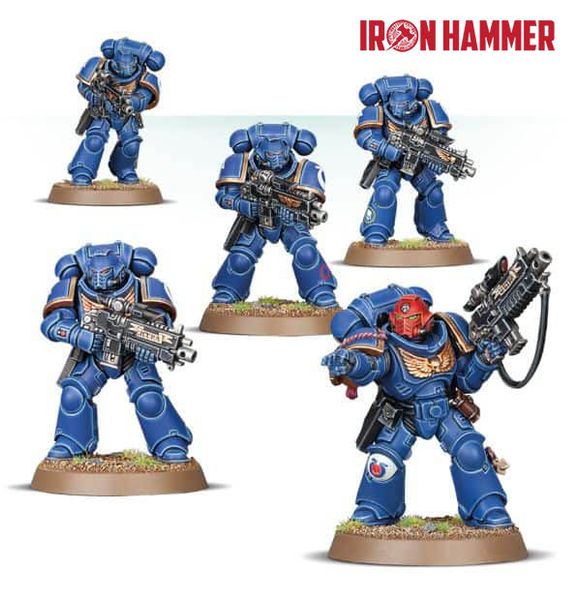 Intercessor Squad của Space Marines trong Warhammer 40K