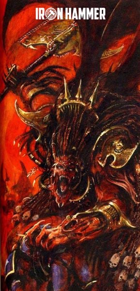 Angron - Daemon Primarch của Khorne trong Warhammer 40K
