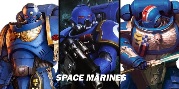 Bộ Mô Hình Và Dụng Cụ Sơn Warhammer 40000  Space Marines Assault  Intercessors  Paints Set