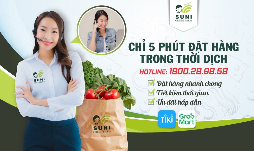 ĐẶT HÀNG NHANH THỜI DỊCH CHỈ TRONG 5 PHÚT