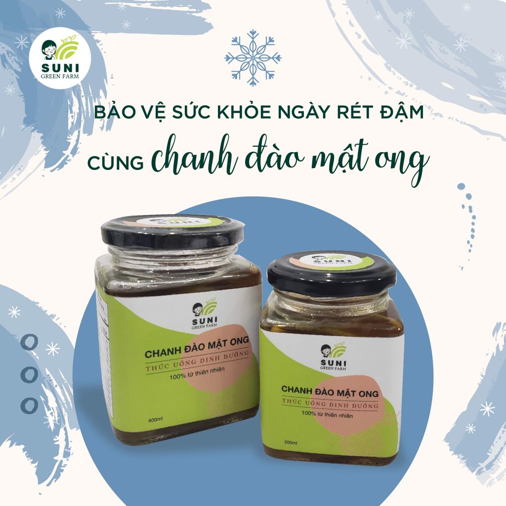 BẢO VỆ SỨC KHỎE NGÀY RÉT ĐẬM CÙNG CHANH ĐÀO MẬT ONG