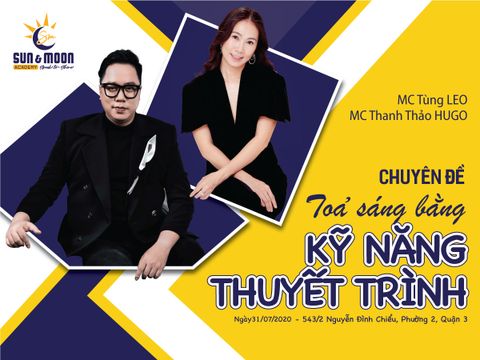 Chuyên đề Cộng đồng: Tỏa sáng Kỹ năng Thuyết trình cùng MC Thanh Thảo & MC Tùng Leo