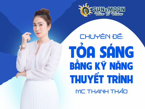 Chuyên đề Cộng đồng: Tỏa sáng Kỹ năng Thuyết trình cùng MC Thanh Thảo & MC Tùng Leo
