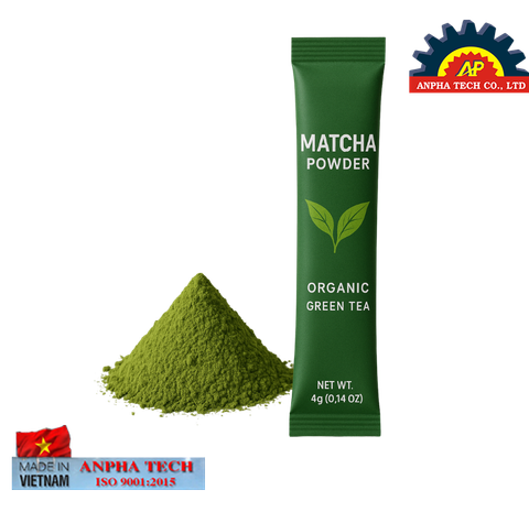Ứng Dụng Máy Đóng Gói Hiện Đại Trong Sản Xuất Và Phân Phối Bột Matcha