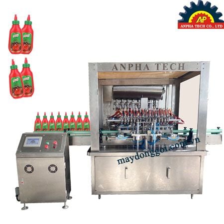 Máy Chiết Rót Nước Mắm Chuyên Nghiệp Tại Cơ Khí Anpha
