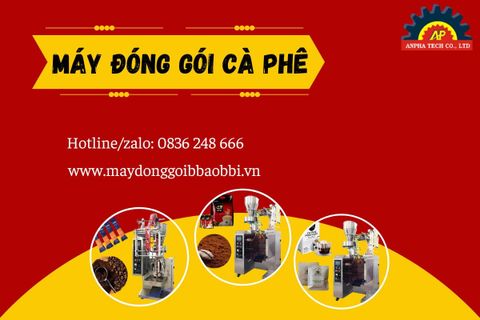 Ứng dụng máy đóng gói vào sản xuất cà phê chuyên nghiệp