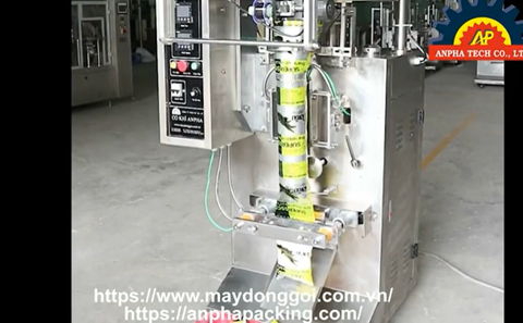 Test QC máy đóng gói bột chà ron Anpha Tech ISO 9001:2015 Made In Vietnam