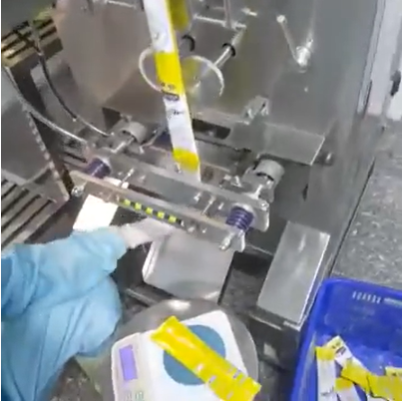 Test QC máy đóng gói sữa bột Anpha Tech ISO 9001:2015 Made In Vietnam