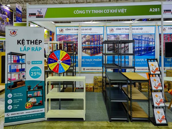 Cơ Khí Việt tham dự triển lãm quốc tế Vietnam Hardware & Handtools 2022