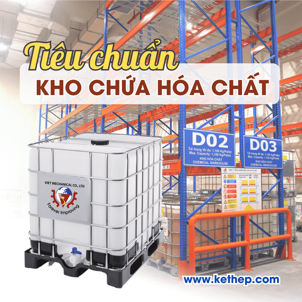 Tìm hiểu các quy định và tiêu chuẩn khi thiết kế kho chứa hóa chất